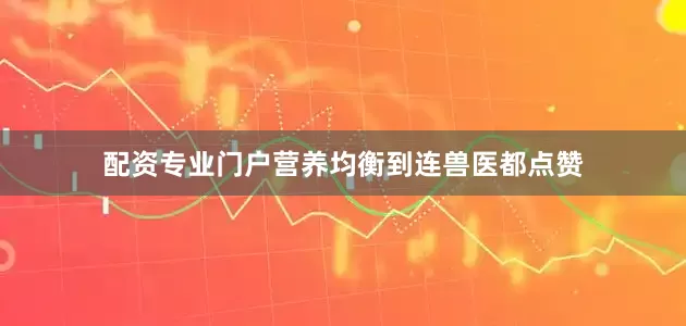 配资专业门户营养均衡到连兽医都点赞